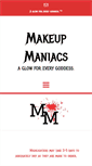 Mobile Screenshot of makeupmaniacs.com